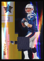 Tom Brady 2007 Leaf Rookies and Stars Materials Gold #58 #94/220 at PristineAuction.com