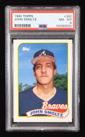 John Smoltz 1989 Topps #382 (PSA 8) at PristineAuction.com