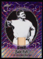 Babe Ruth 2019 Leaf Metal Babe Ruth Collection Bats Wave Purple #SB45 #3/5 at PristineAuction.com