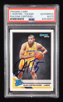 Talen Horton-Tucker Signed 2019-20 Donruss #248 RR RC (PSA) at PristineAuction.com
