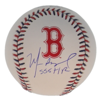 Manny Ramirez Signed Red Sox Logo Baseball Inscribed "555 HR" (Beckett) at PristineAuction.com