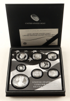 2019 U.S. Mint LE Silver Proof Set Of (8) Coins at PristineAuction.com