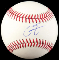 Christian Encarnacion-Strand Signed OML Baseball (JSA) at PristineAuction.com