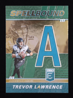 Trevor Lawrence 2022 Elite Spellbound Green #2 at PristineAuction.com