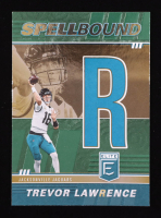 Trevor Lawrence 2022 Elite Spellbound Green #4 at PristineAuction.com