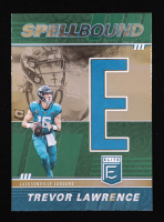 Trevor Lawrence 2022 Elite Spellbound Green #5 at PristineAuction.com