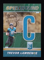 Trevor Lawrence 2022 Elite Spellbound Green #7 at PristineAuction.com