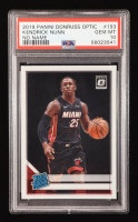 2019-20 Donruss Optic #193 Kendrick Nunn RR RC UER (PSA 10) at PristineAuction.com