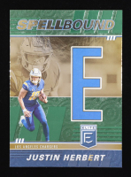 Justin Herbert 2022 Elite Spellbound Green #5 at PristineAuction.com