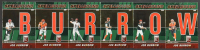 Complete Set of (6) Joe Burrow 2022 Elite Spellbound Green Cards with #JB1-JB6 at PristineAuction.com
