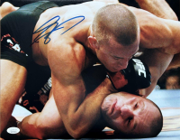 Georges St-Pierre Signed UFC 11x14 Photo (JSA) at PristineAuction.com