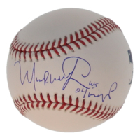 Manny Ramirez Signed OML Baseball Inscribed "04 WS MVP" (Beckett) at PristineAuction.com