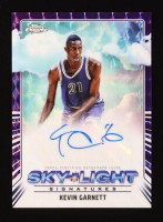 Kevin Garnett 2024-25 Topps Chrome Sky-Light Signatures Purple Geometric Refractors #SLSKG at PristineAuction.com
