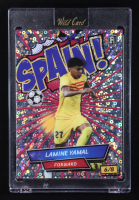 Lamine Yamal 2024 Wild Card Comix SPAIN! Silver Donut Circles #ACSR-LY2 #6/8 RC at PristineAuction.com