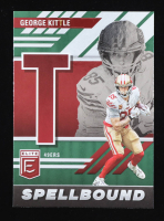 George Kittle 2023 Elite Spellbound Green #4 at PristineAuction.com