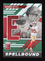 George Kittle 2023 Elite Spellbound Green #6 at PristineAuction.com