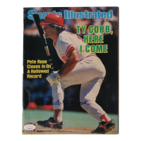 Pete Rose Signed 1985 Sports Illustrated Magazine (JSA) at PristineAuction.com