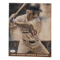 Ron Cey Signed 2001 Dodgers Souvenir Scorecard (JSA) at PristineAuction.com