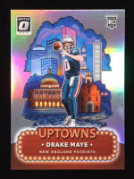 Drake Maye 2024 Donruss Optic Uptowns #4 RC at PristineAuction.com