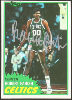 Robert Parish Signed 1981-82 Topps #6 (Beckett) at PristineAuction.com