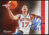 Jeremy Lin Signed 2012-13 Prestige #91 (Beckett) at PristineAuction.com