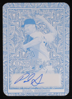 Paul Skenes 2024 Leaf Electrum Intricate Ink Autograph #IINPS1 Cyan Printing Plate RC #1/1 at PristineAuction.com