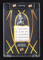 Norman Rockwell 2022 Pieces Of The Past Relic #POTP-8 at PristineAuction.com