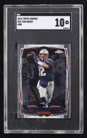 Tom Brady 2014 Topps Chrome Mini Refractors #62 (SGC 10) at PristineAuction.com