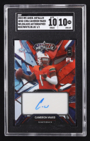 Cameron Ward 2023 Wild Card America Metallix Wild Glass Auto Red White Blue #WMGCWA #1/1 RC (SGC 10 | Auto Grade SGC 10) at PristineAuction.com
