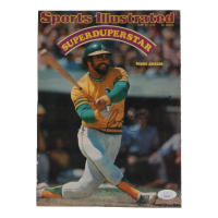 Reggie Jackson Signed Athletics 8x10.5 Magazine Cut (JSA) at PristineAuction.com
