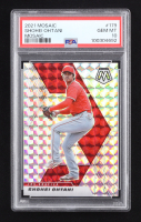 Shohei Ohtani 2021 Panini Mosaic Mosaic #179 (PSA 10) at PristineAuction.com