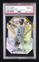 Ken Griffey Jr. 2022 Topps Chrome Update Diamond Greats Die Cuts #DGC71 (PSA 10) at PristineAuction.com
