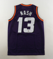 Steve Nash Signed Jersey (Beckett) at PristineAuction.com