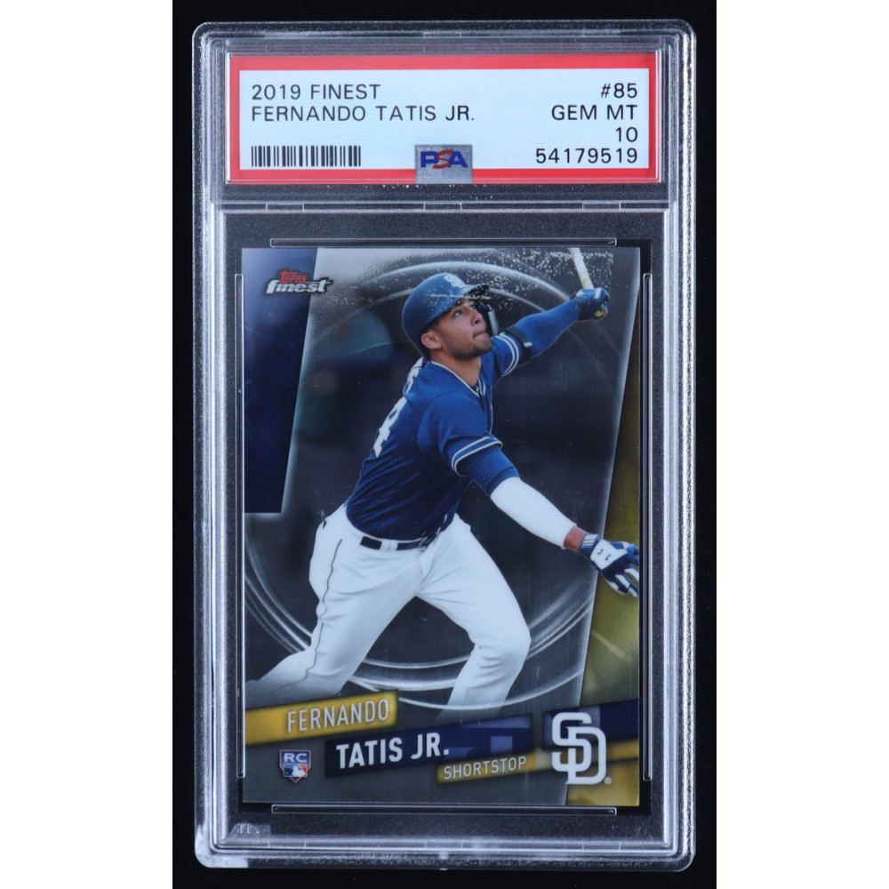 Fernando Tatis Jr. 2019 Finest #85 RC (PSA 10) at PristineAuction.com