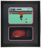 Mike Tyson Signed Boxing Glove Shadowbox Display (JSA & Tyson) at PristineAuction.com