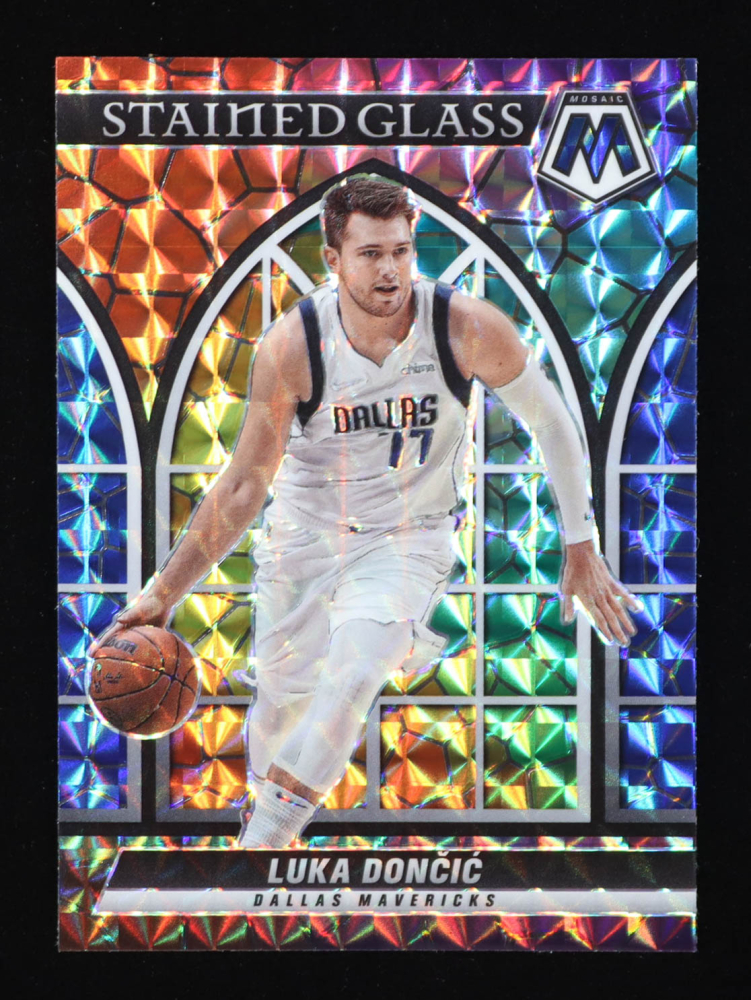 Luka Doncic 2021-22 Panini Mosaic Stained Glass #2
