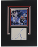 Bruce Campbell Signed "Evil Dead" Custom Matted Cut Display (AutographCOA) at PristineAuction.com