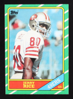 Jerry Rice 1986 Topps #161 RC at PristineAuction.com