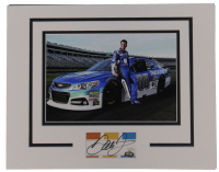 Dale Earnhardt Jr. Signed NASCAR Custom Matted Cut Display (AutographCOA) at PristineAuction.com