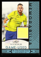 Neymar Jr. 2024 Leaf ITG Used Sports Game-Used Memorabilia Blue #GUM104 at PristineAuction.com