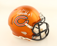 Justin Fields Signed Bears Flash Alternate Speed Mini Helmet (Beckett) at PristineAuction.com