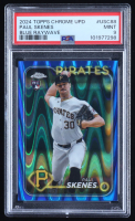 Paul Skenes 2024 Topps Chrome Update Blue RayWave Refractors #USC88 #020/150 RC (PSA 9) at PristineAuction.com