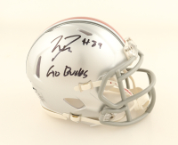 Bennett Christian Signed Ohio State Buckeyes Speed Mini Helmet Inscribed "Go Bucks" (Playball Ink) at PristineAuction.com