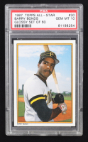 Barry Bonds 1987 Topps Glossy Send-Ins #30 (PSA 10) at PristineAuction.com