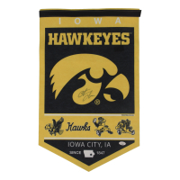 Caitlin Clark Signed Iowa Hawkeyes 15x24 Banner (JSA) at PristineAuction.com