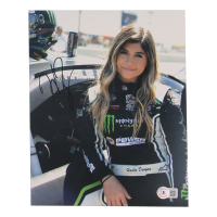 Hailie Deegan Signed NASCAR 8x10 Photo (Beckett) at PristineAuction.com