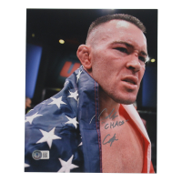 Colby Covington Signed UFC 8x10 Photo Inscribed "Chaos" (Beckett) at PristineAuction.com