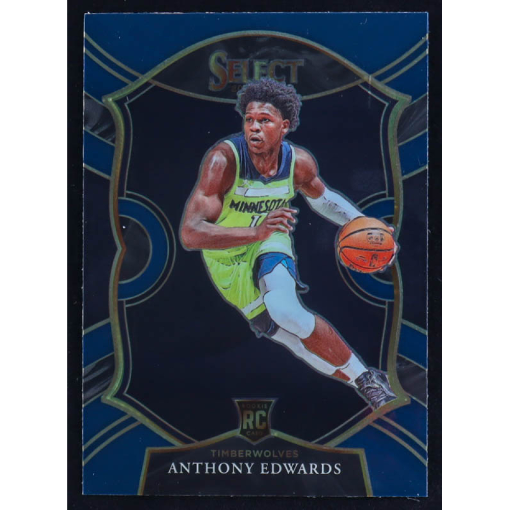 Anthony Edwards 2020-21 Select Blue Retail #61 RC at PristineAuction.com