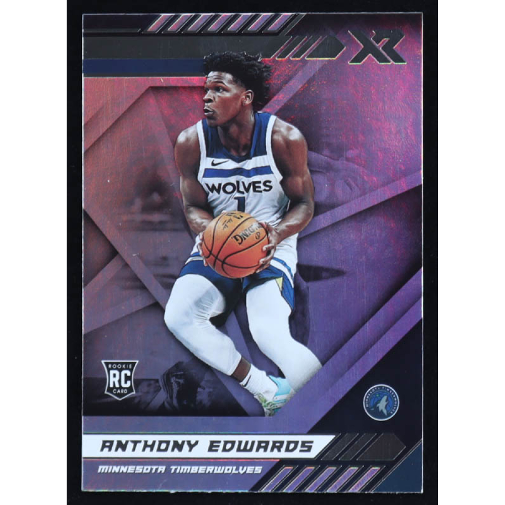 Anthony Edwards 2020-21 Panini Chronicles #295 XR RC at PristineAuction.com