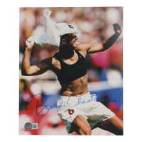 Brandi Chastain Signed Team USA 8x10 Photo Inscribed "USA" (Beckett) at PristineAuction.com